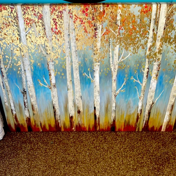 40”X30” Canvas wall art. I purchased this from At Home for $45. Asking $25 firm - Picture 1 of 2